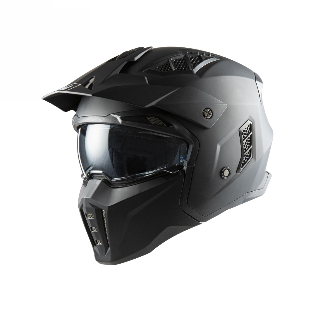 Helm MPH Harrier Mat Zwart