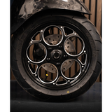 Velgenset Maru’s Style Shiny Black / Zilver Vespa Sprint/Primavera