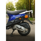 Achtervalbeugel Glans Zwart Piaggio Zip Type 3 / SP98 / Fast Rider