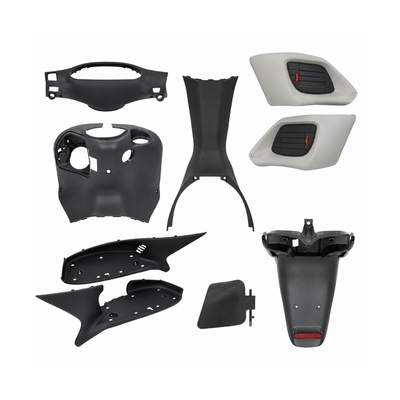 Binnenkappenset Zwart / Grijs Gilera Runner 50-180cc 2 Takt