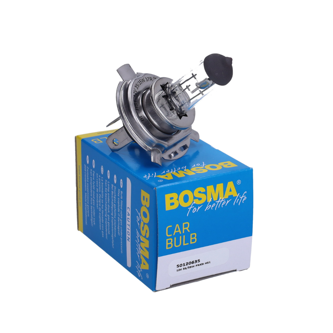 Koplamp H4/HS1 12V 35W PX43T Halogeen Piaggio Skipper Origineel