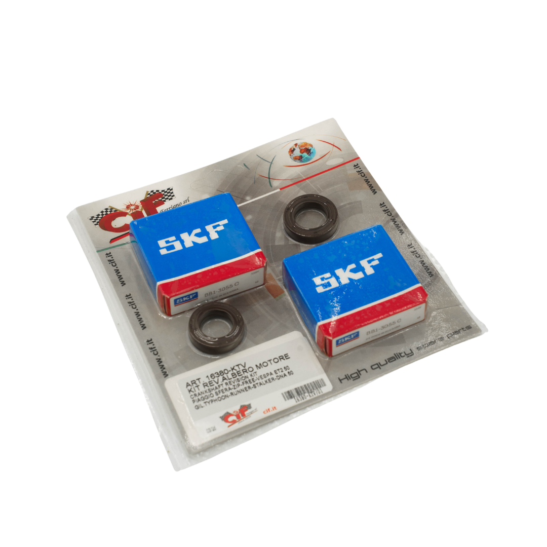 CIF Viton Krukaslagers & -Keerringen Piaggio / Gilera 50cc 2 Takt