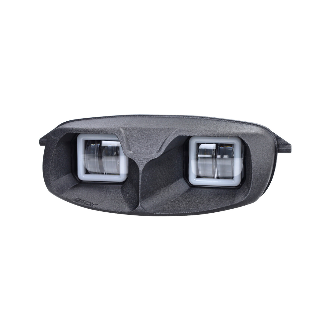 EVOK Led Angel Eye Headlight Piaggio Zip Fast Rider 1996-1997