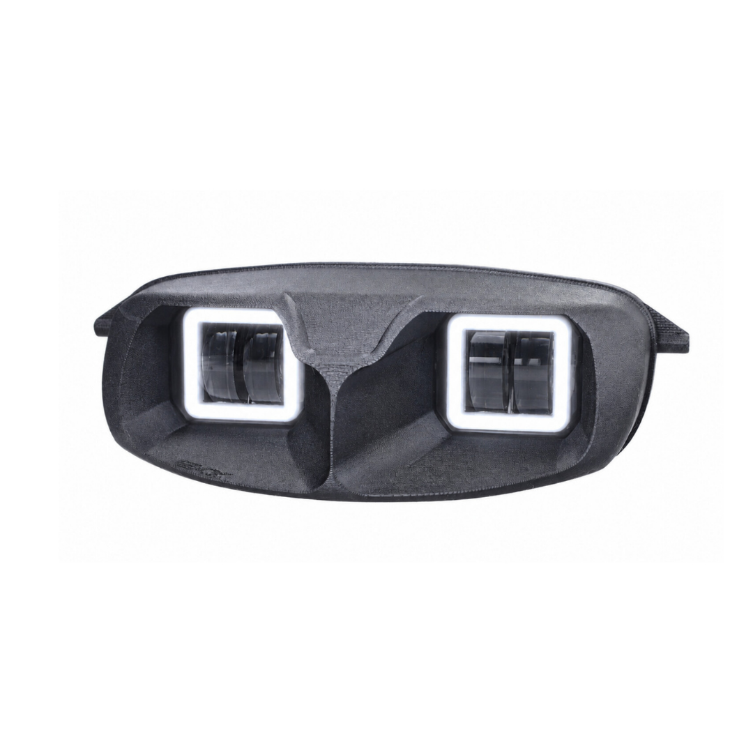 EVOK Led Angel Eye Headlight Piaggio Zip Fast Rider 1996-1997