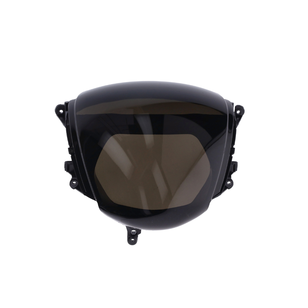 Scheinwerferglas Race Piaggio Zip Dark Smoke