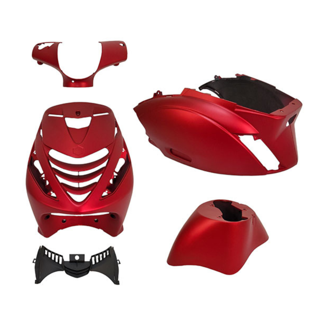 Copping set Piaggio Zip Mat Red