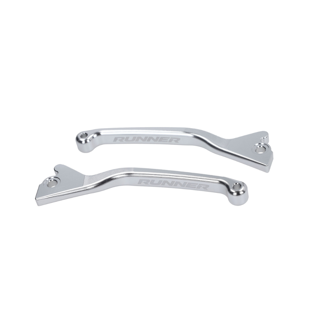 Remhendelset Chrome Fast Arrow Pro CNC Dubbel Disc Gilera Runner 50-180cc 2 Takt