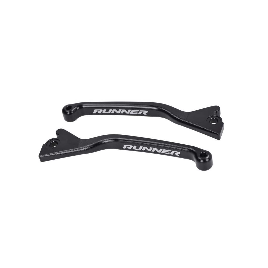 Remhendelset Zwart Fast Arrow Pro CNC Dubbel Disc Gilera Runner 50-180cc 2 Takt