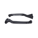 Brake Lever Set Black Fast Arrow Pro CNC Single Disc Gilera Runner 50-180cc 2 Stroke