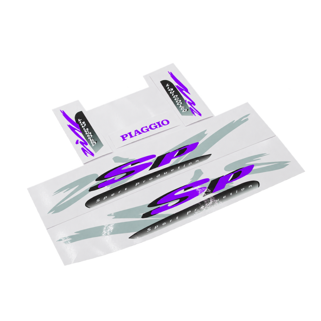 Stickerset Piaggio Zip SP98 Origineel Model