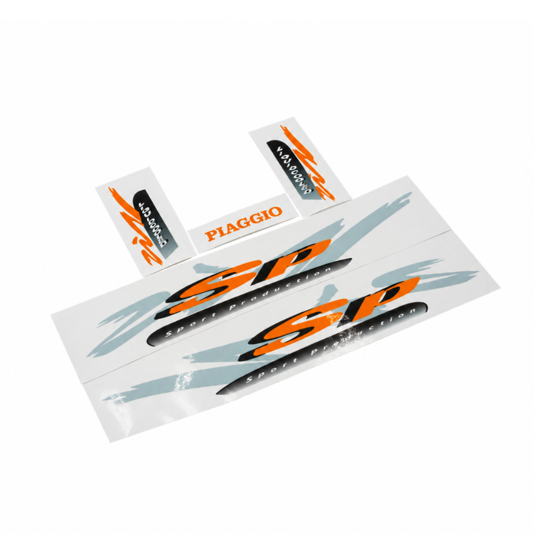 Stickerset Piaggio Zip SP98 Origineel Model