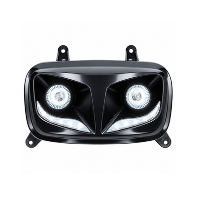 Koplamp Booskijker Zwart MBK Booster / Yamaha BW's