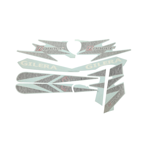 Stickerset Carbon Gilera Runner Origineel