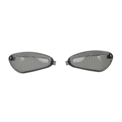 Knipperlichtglas Set Voorkant Smoke Gilera Runner
