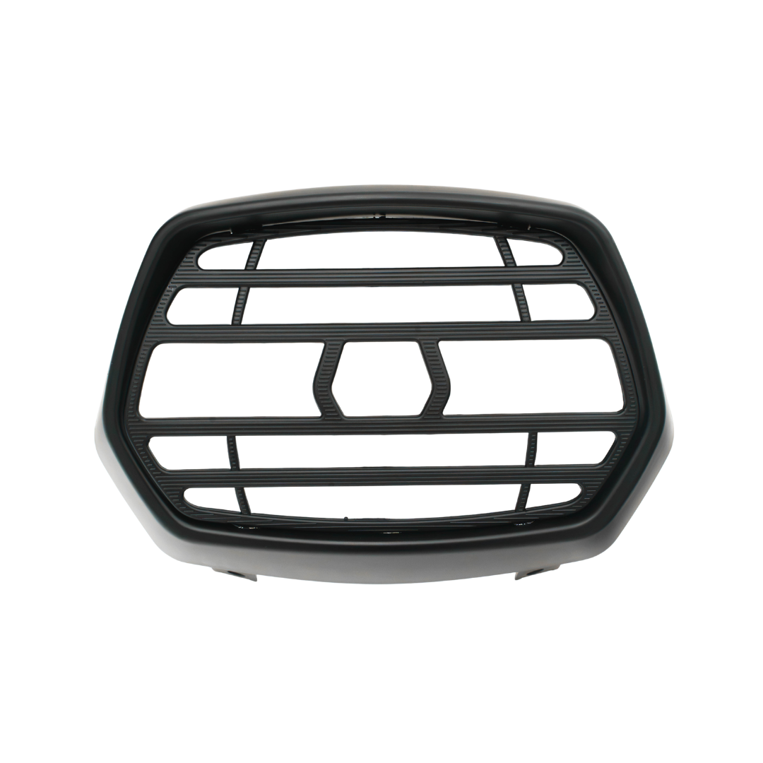 Matte Black Headlamp Rim with Grill Vespa Sprint