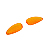 Knipperlichtglas Set Achterkant Oranje Piaggio Typhoon