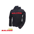 Hoodie Malossi Urban Riders Zwart - Maat S