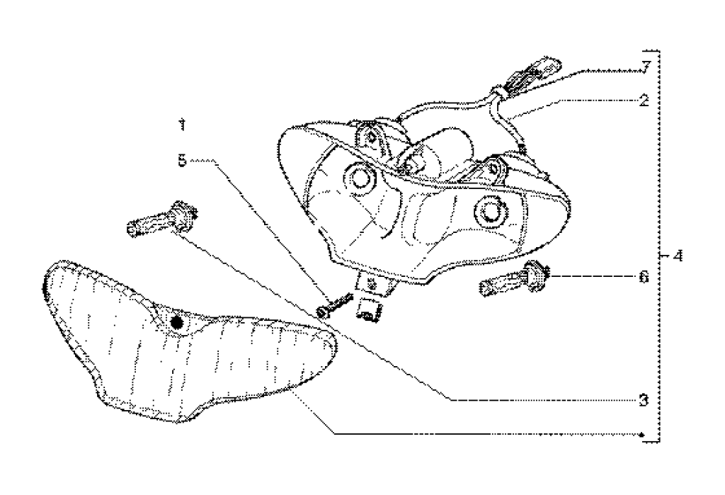 Gilera Runner 180cc FXR 2takt - Koplamp