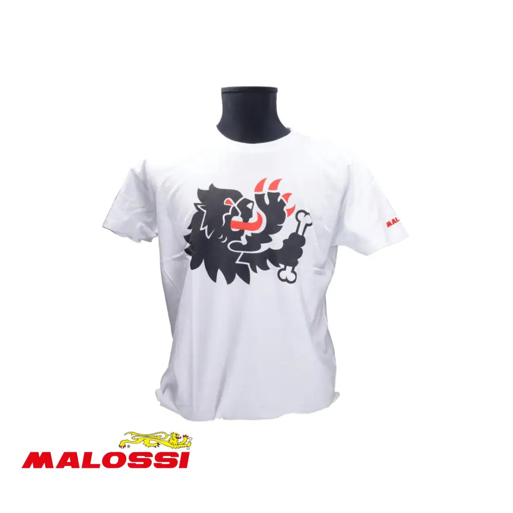 Malossi T-Shirt Leeuw Wit M Shirt