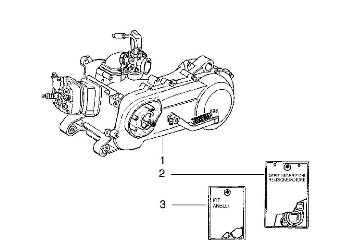 Gilera Runner 180cc FXR 2takt - Motor