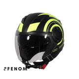 Vito Isola Mat Zwart - Fluor Isola Helm