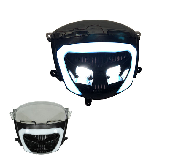 En colère spectateur Phare LED Piaggio Zip