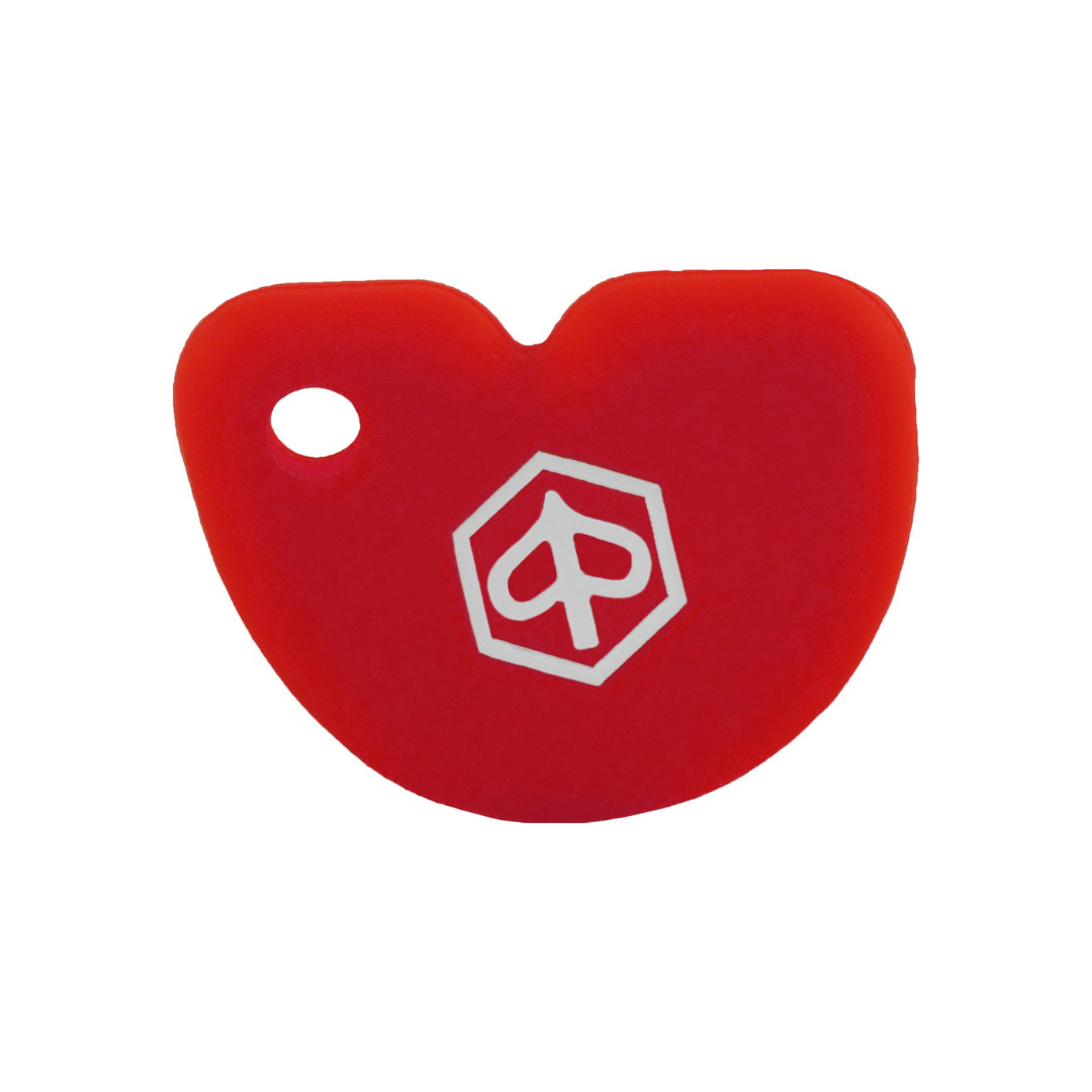 Coque clé Piaggio Zip Rouge